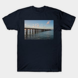 Dromana Pier, Dromana, Mornington Peninsula, Victoria, Australia T-Shirt